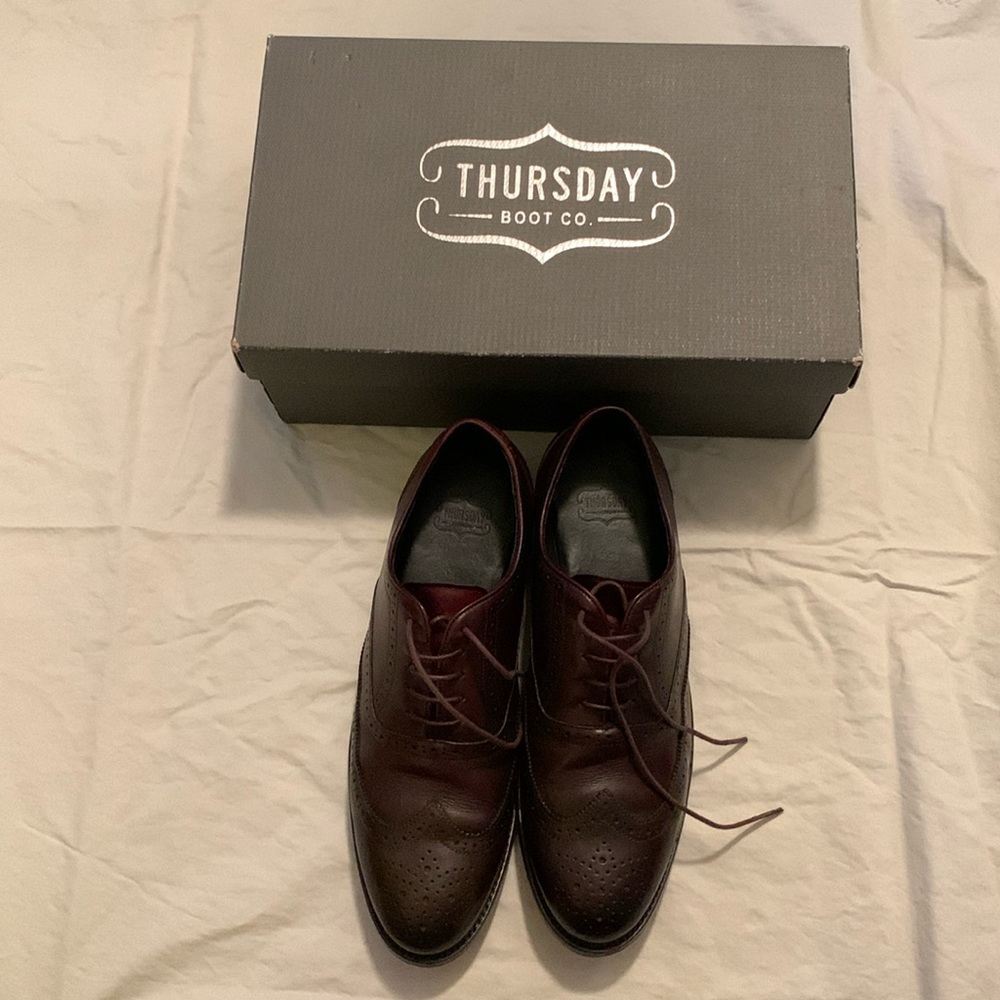 Thursday Boot Co. Men’s Aviator Dress Shoes Size 10
